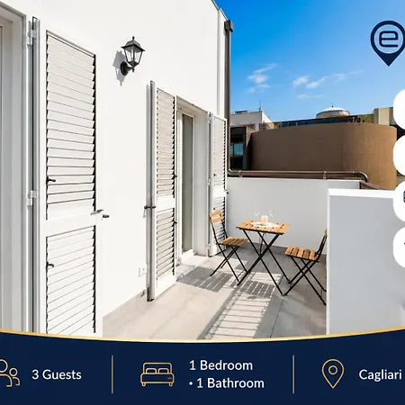Apartment Estay - Lovely Marina Roof Cagliari